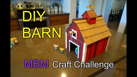 DIY Barn - November Made by Mommy Craft Challenge