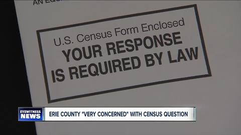 Erie County Executive "very concerned" about citizenship question on U.S. Census--5pm