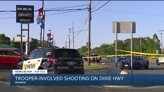 Trooper-involved shooting on Dixie Highway