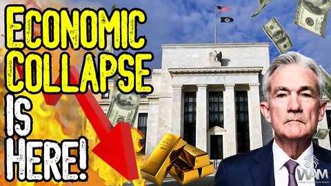 Economic COLLAPSE IS HERE! - As Recession RAGES, Will People FLEE To Gold?