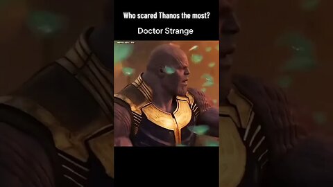Who scared Thanos the most? 😈|| #thanos #marvel #avengers #shorts