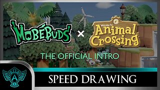 New Intro format Look - A.T. Andrei Thomas - Speed Drawing Mobebuds x Animal Crossing (2022 Season)