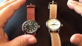 Shinola VS Detroit Watch Company Watches