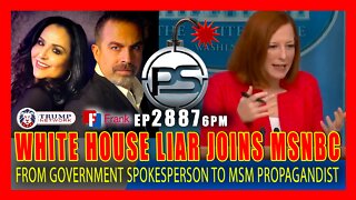 EP 2887 6PM WHITE HOUSE LIAR IN CHIEF LEAVES TO BECOME CIA MOCKINGBIRD MEDIA PROPAGANDIST