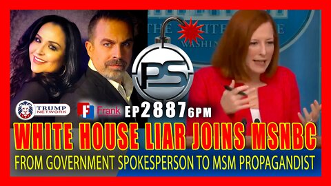 EP 2887 6PM WHITE HOUSE LIAR IN CHIEF LEAVES TO BECOME CIA MOCKINGBIRD MEDIA PROPAGANDIST