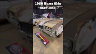 Rare 1968 Oldsmobile Hurst Olds Barn Find! #shorts