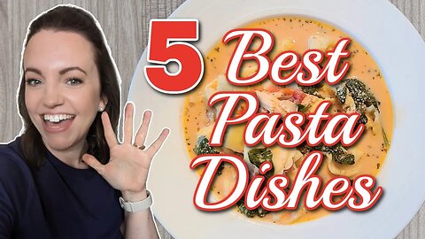 Our 5 FAVORITE Pasta Dishes! | *BEST OF* Pasta