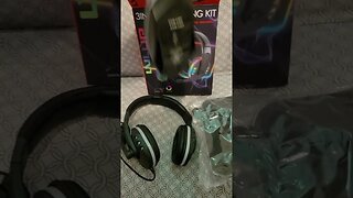 Unboxing a $10 LVLUP 3 in 1 LED Gaming Kit for my Mother-In-Law. #shorts