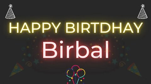 Happy Birthday to Birbal - Birthday Wish From Birthday Bash