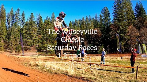 Racing at Wilseyville... Saturdays races 1,2 and 3