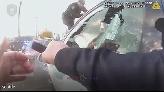 Seattle Police Chase Burglary and Drive-By Shooting Suspect in a Stolen Car