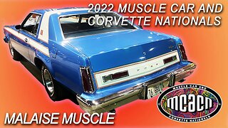 Malaise Era Muscle - 1970s and 1980s cars at the 2022 Muscle Car and Corvette Nationals MCACN
