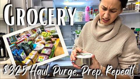 FRESH Grocery Haul & End of Pantry Challenge! Evaluating My Food Supply | Tidying Up Messy Spaces