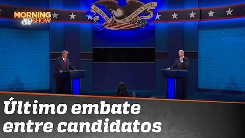 Trump X Biden: quem ganhou o último debate antes da eleição?
