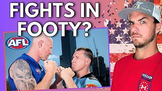 BIGGEST AFL Fights Of 2023 | American Reaction