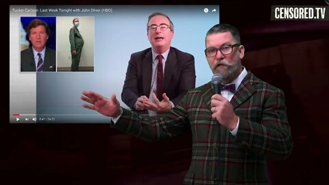 Gavin McInnes makes fun of John Oliver (GoML Censored TV) 😂