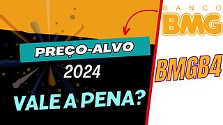 BANCO BMG PREÇO ALVO BMGB4 #bmgb4 #bancobmg #dividendos #precoalvo #dividendointeligente