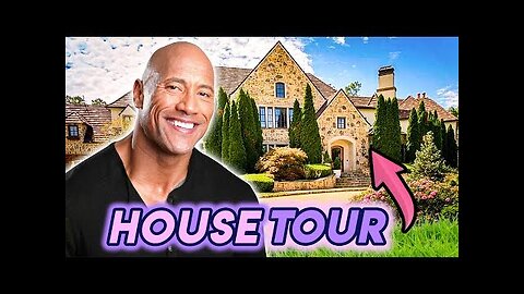 Dwayne “THE ROCK” Johnson - House Tour 2020 - His Mansions in Florida, Georgia and More!