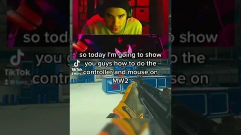 😱 HOW TO DO CONTROLLER & MOUSE ON MWII #modernwarfare2 #mwii #movement