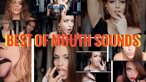 ASMR Gina Carla 👄 Extreme Mouth Sounds! Best Of compilation!