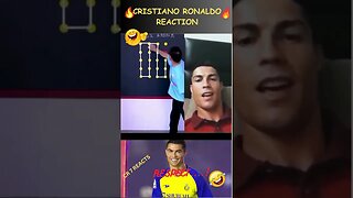 RONALDO REACTION VIDEO 😂😂😂 #shorts #ronaldo #football #messi #nymar