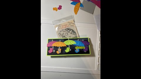 Bright Umbrella Card