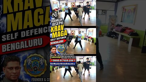 #FranklinJoseph Krav Maga Self Defence 155 #KravMagaBengaluru #Shorts #KravMaga #SelfDefense #Fight