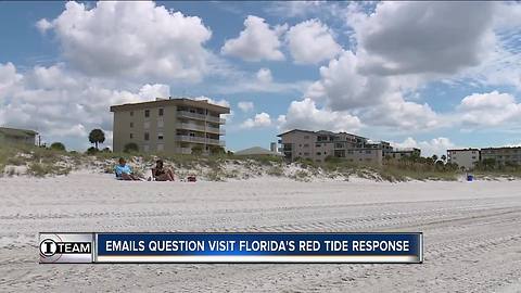 FL tourism officials questioned over red tide response, timeline