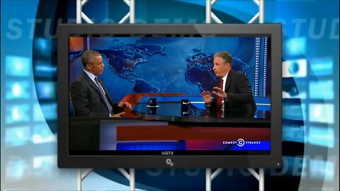 President Obama Jokes About Donald Trump in 'Daily Show' Appearance - THE DAILY SHOW - 2015