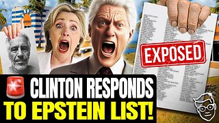 Clinton Meltdown After Bill CONFIRMED on EPSTEIN LIST, Hillary Responds in PANIC: 'It's Not True!'