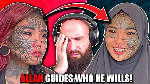 Tattoo Girl ACCEPTS Islam (The REAL REASON For Her Face Tattoo)