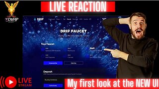 Drip Network - Live Reaction to New Drip UI!