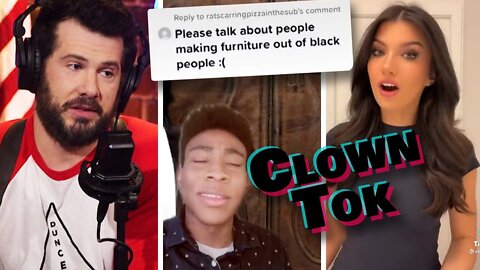 CrowderBits: Peak Clown-World: White House Briefs Dim TikTok "Stars" About Russia/Ukraine