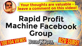 Rapid Profit Machine Facebook Group