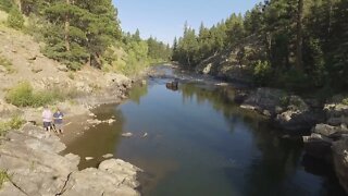 Conejos River Drone Flight Late Summer 2021