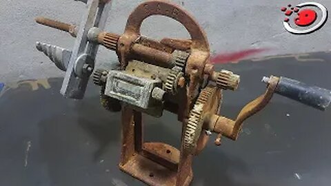 Restoration - Rusty Stuck Coil winding Machine | Electric Tool Restoration
