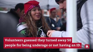 Pot Legalization Activists Smoke Up At Inauguration | Rare News