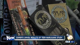 Experts unveil results of teen marijuana study