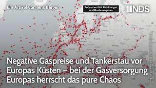 Negative Gaspreise & Tankerstau vor Europas Küsten – bei Gasversorgung Europas herrscht pures Chaos