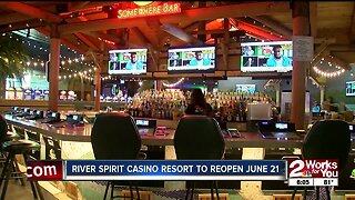 River Spirit Casino to reopen June 21