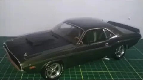 1:18 Premium Diecast Model Cars - 1970 Dodge Challenger T/A - Highway 61