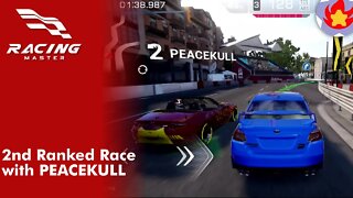 2nd Ranked Race with @PEACEKULL | Racing Master