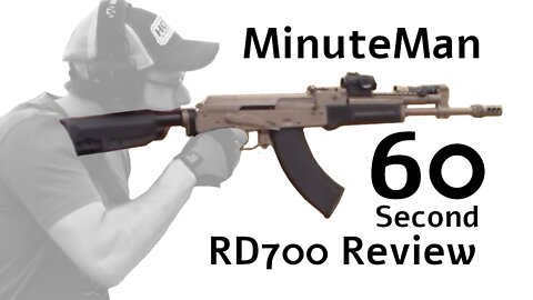 Rifle Dynamics RD700 AK47 - Ambgun Minuteman Review #shorts