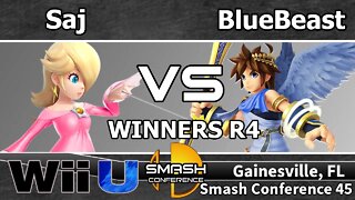 Saj (Rosalina) vs. BlueBeast (Pit & Dark Pit) - SSB4 Winners R4 - SC45