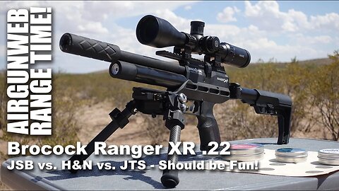Brocock Ranger XR .22 Best 18.13 Pellet - JSB, H&N, or JTS? Let’s find out!