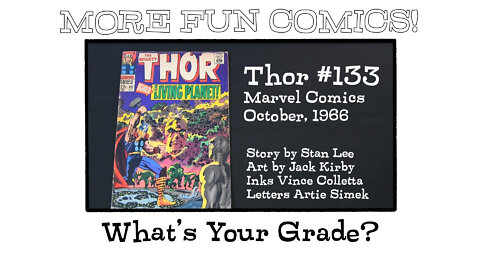 Thor #133 - More Fun Comics Ep. 1!