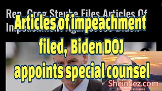 Articles of impeachment filed against Biden, Biden DOJ appoints special counsel-SheinSez 259