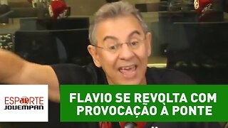 Flavio se revolta com provocação à Ponte e ataca São Paulo