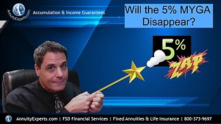 5% Fixed Annuity Rates Staying or Going? Here is a little insight on current market conditions!