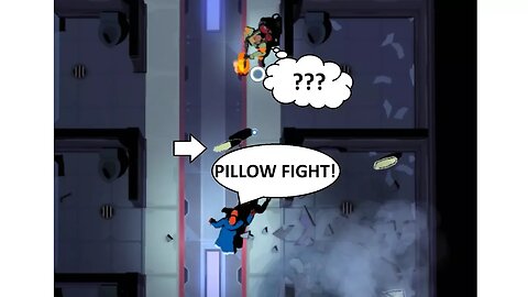 Pillow Vs Flamethrower - Mr Shifty